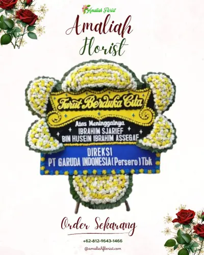 Papan Bunga Duka wua-wua