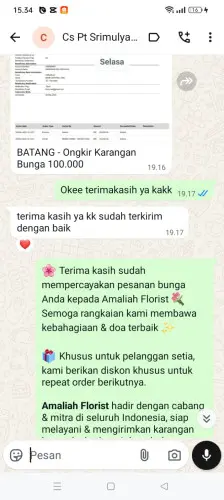 Testimonial Papan Bunga wua-wua